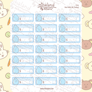 Blue Water Trackers Planner Stickers (F044)