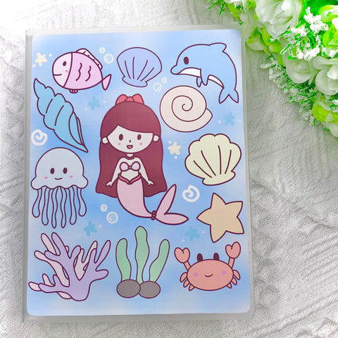 Miharin the Mermaid Princess Regular Size Sticker Album (SAR013)