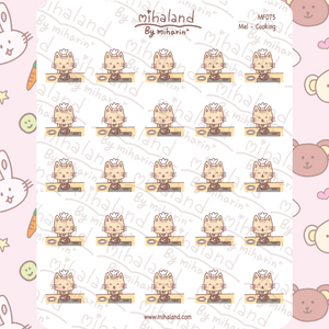 Mel - Cooking Planner Stickers (MF075)