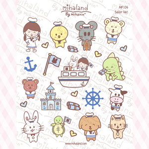Sailor Ver. Planner Stickers (MF106)