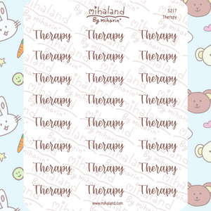 Therapy Script Planner Stickers (S217)